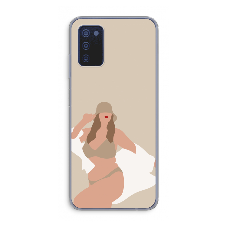 One of a kind: Samsung Galaxy A03s Transparant Hoesje