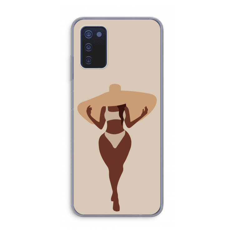 Let's get salty: Samsung Galaxy A03s Transparant Hoesje