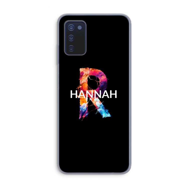 Abstract Spectrum: Samsung Galaxy A03s Transparant Hoesje