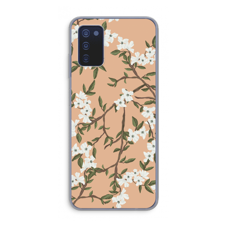 Blossoming spring: Samsung Galaxy A03s Transparant Hoesje