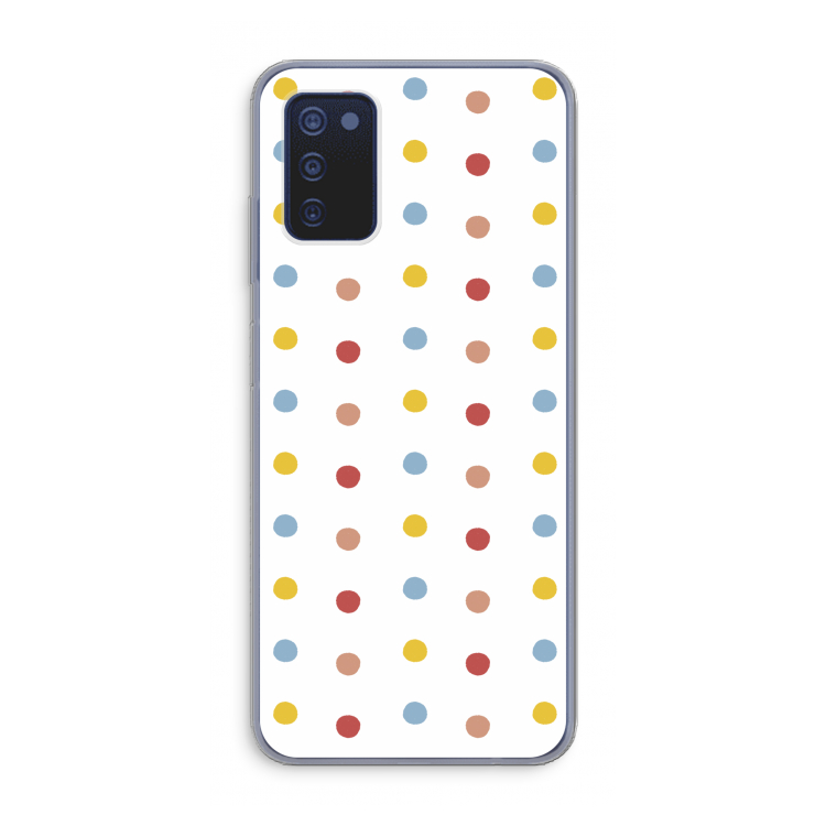 Bollen: Samsung Galaxy A03s Transparant Hoesje