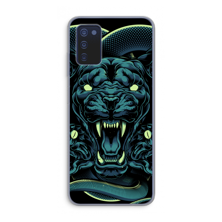 Cougar and Vipers: Samsung Galaxy A03s Transparant Hoesje