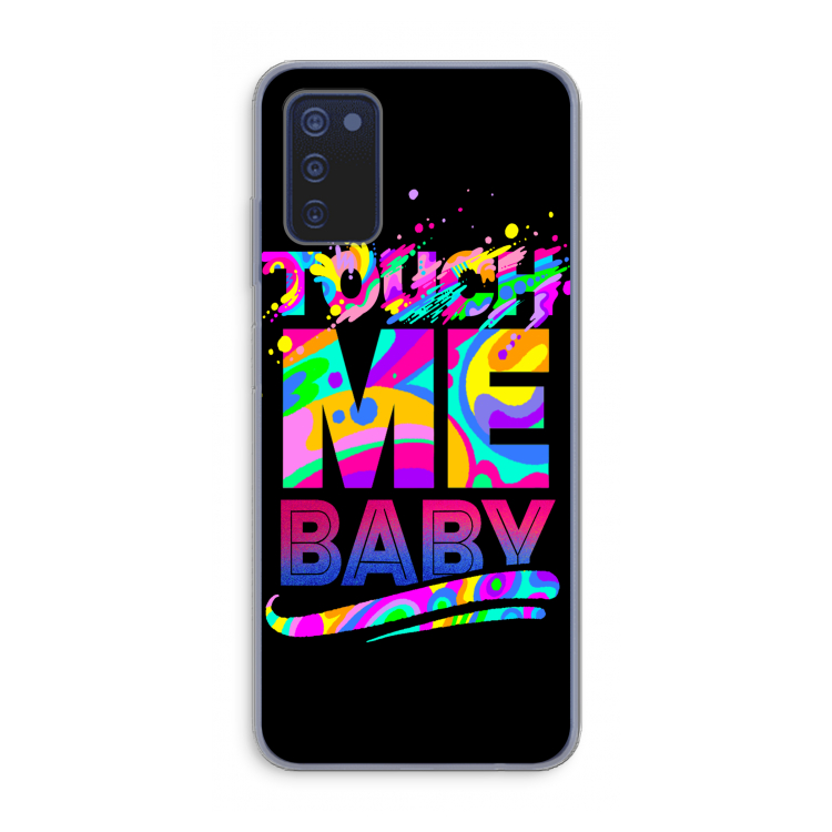 Touch Me: Samsung Galaxy A03s Transparant Hoesje