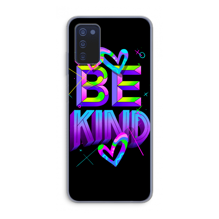 Be Kind: Samsung Galaxy A03s Transparant Hoesje