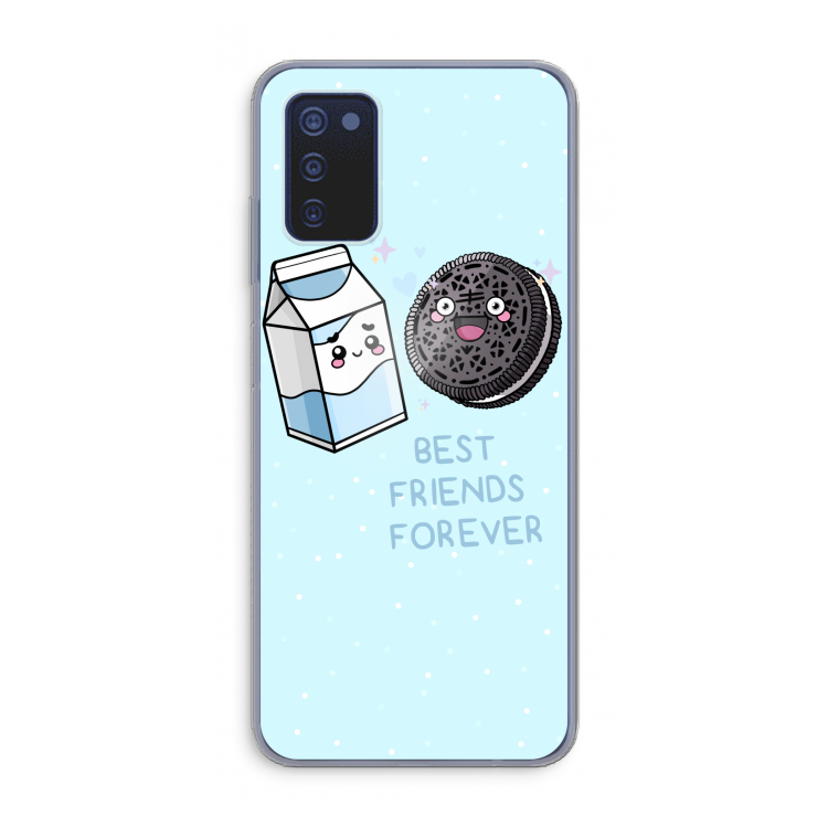Best Friend Forever: Samsung Galaxy A03s Transparant Hoesje