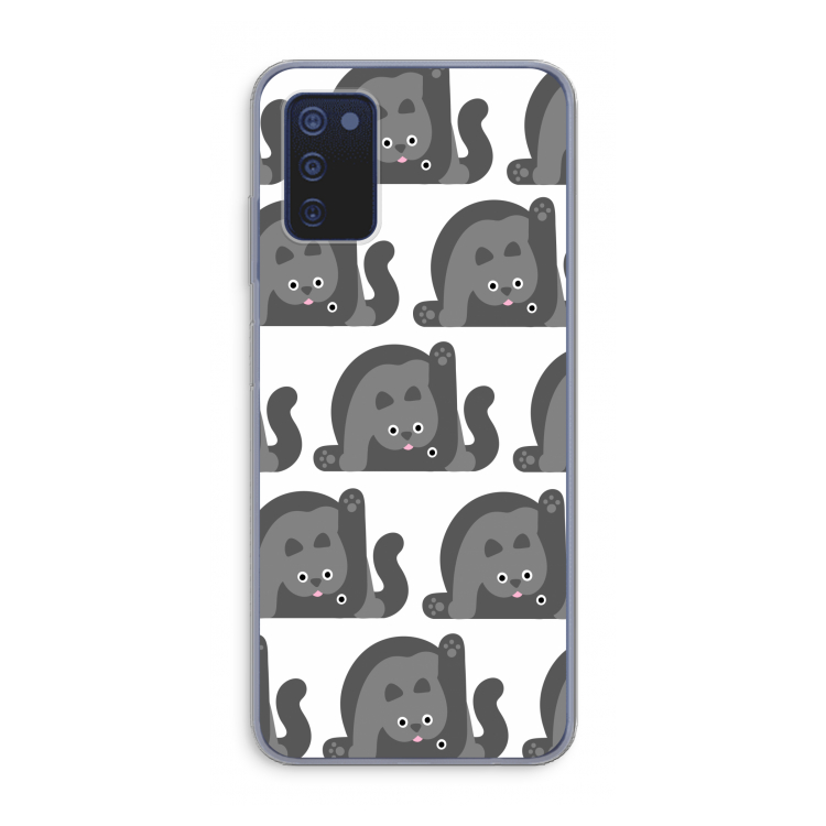 Cats: Samsung Galaxy A03s Transparant Hoesje