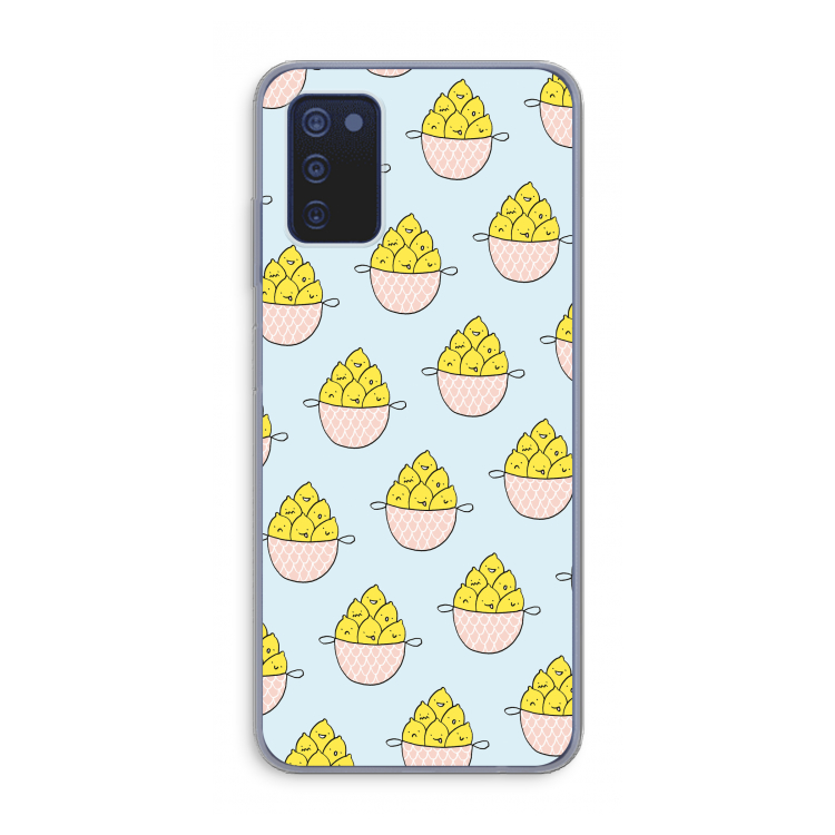Citroenen: Samsung Galaxy A03s Transparant Hoesje