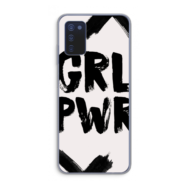 Girl Power #2: Samsung Galaxy A03s Transparant Hoesje