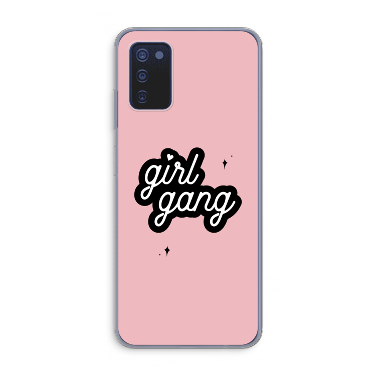 Girl Gang: Samsung Galaxy A03s Transparant Hoesje