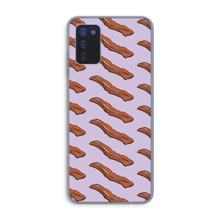 Bacon to my eggs #2: Samsung Galaxy A03s Transparant Hoesje