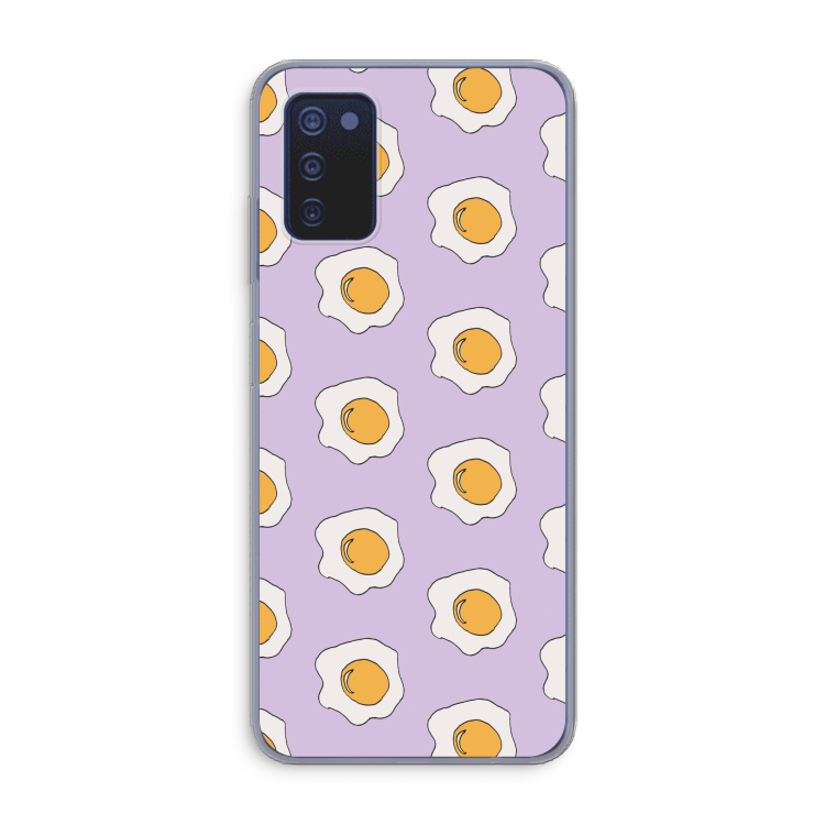 Bacon to my eggs #1: Samsung Galaxy A03s Transparant Hoesje