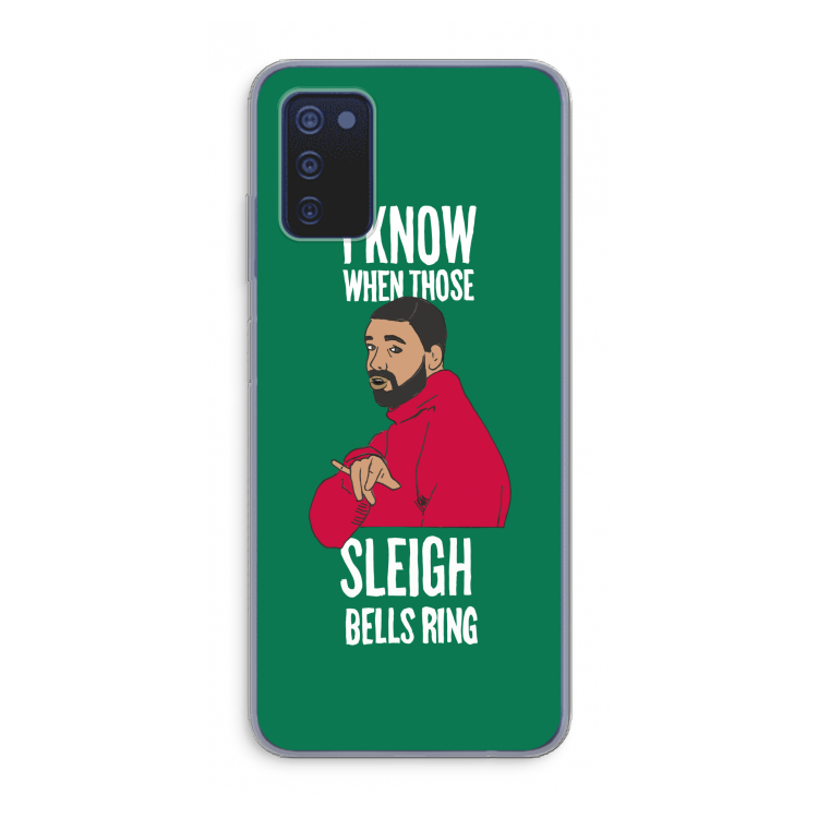 Sleigh Bells Ring: Samsung Galaxy A03s Transparant Hoesje