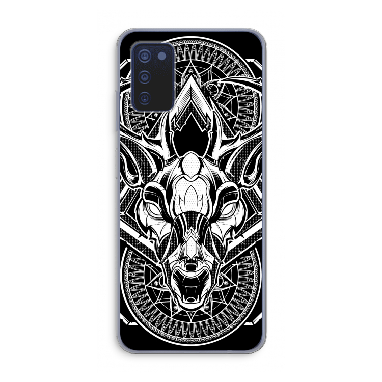 Oh Deer: Samsung Galaxy A03s Transparant Hoesje