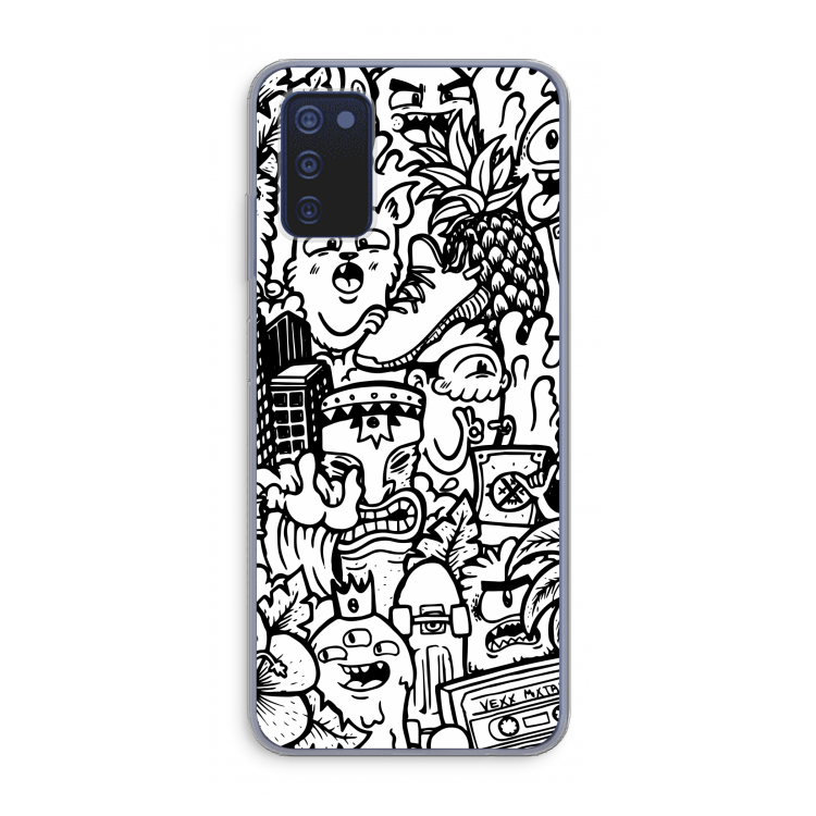 Vexx Mixtape #2: Samsung Galaxy A03s Transparant Hoesje