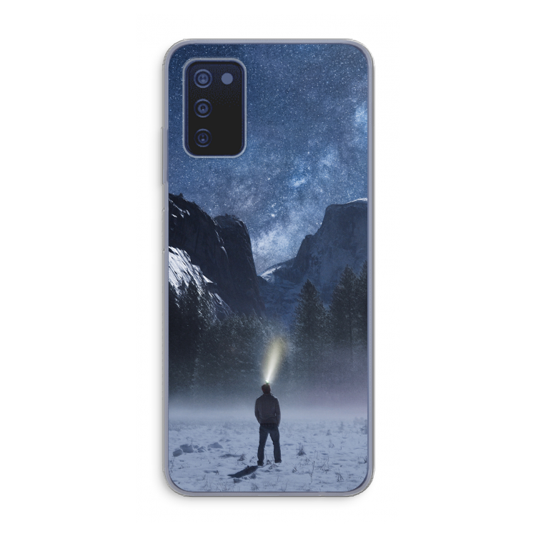 Wanderlust: Samsung Galaxy A03s Transparant Hoesje