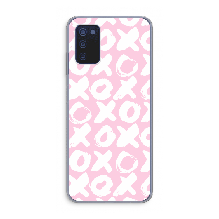 XOXO: Samsung Galaxy A03s Transparant Hoesje