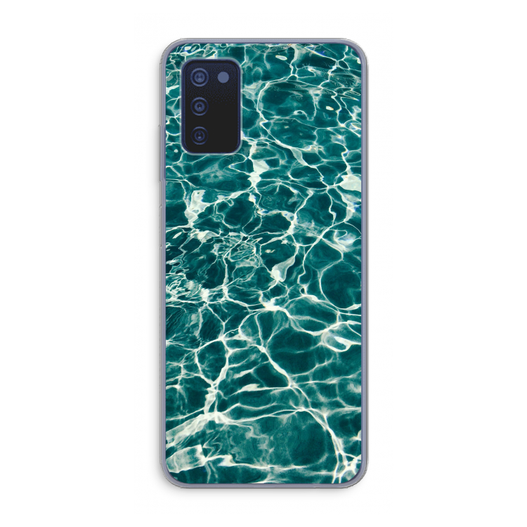 Weerkaatsing water: Samsung Galaxy A03s Transparant Hoesje