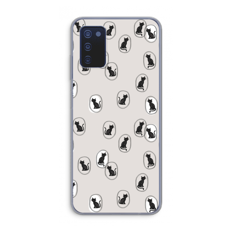 Miauw: Samsung Galaxy A03s Transparant Hoesje