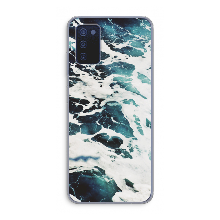 Golven: Samsung Galaxy A03s Transparant Hoesje