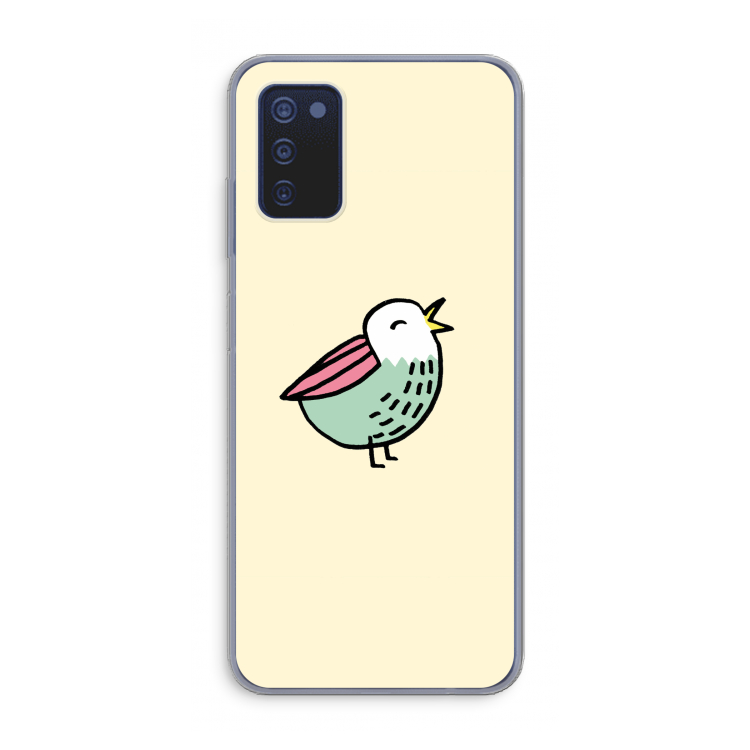 Birdy: Samsung Galaxy A03s Transparant Hoesje