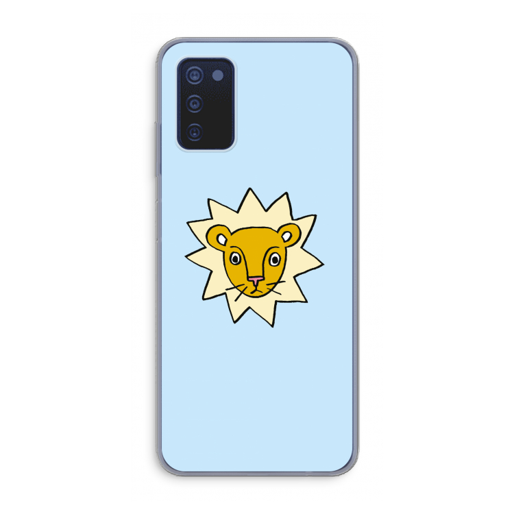 Kleine leeuw: Samsung Galaxy A03s Transparant Hoesje