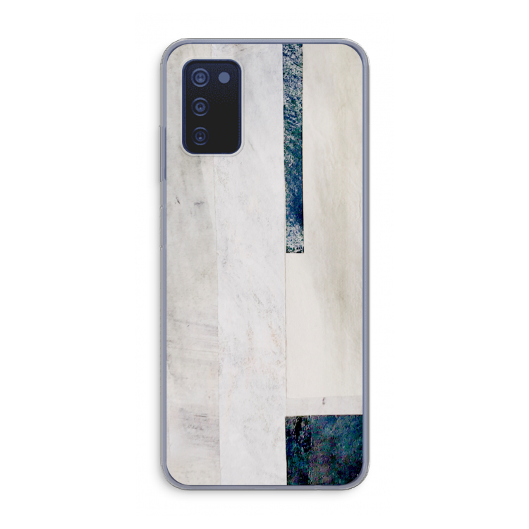 Meet you there: Samsung Galaxy A03s Transparant Hoesje