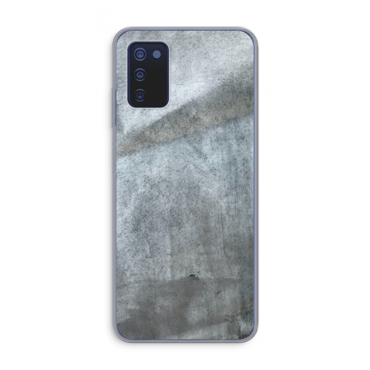 Grey Stone: Samsung Galaxy A03s Transparant Hoesje