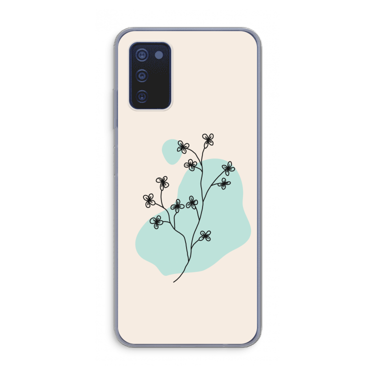 Love your petals: Samsung Galaxy A03s Transparant Hoesje