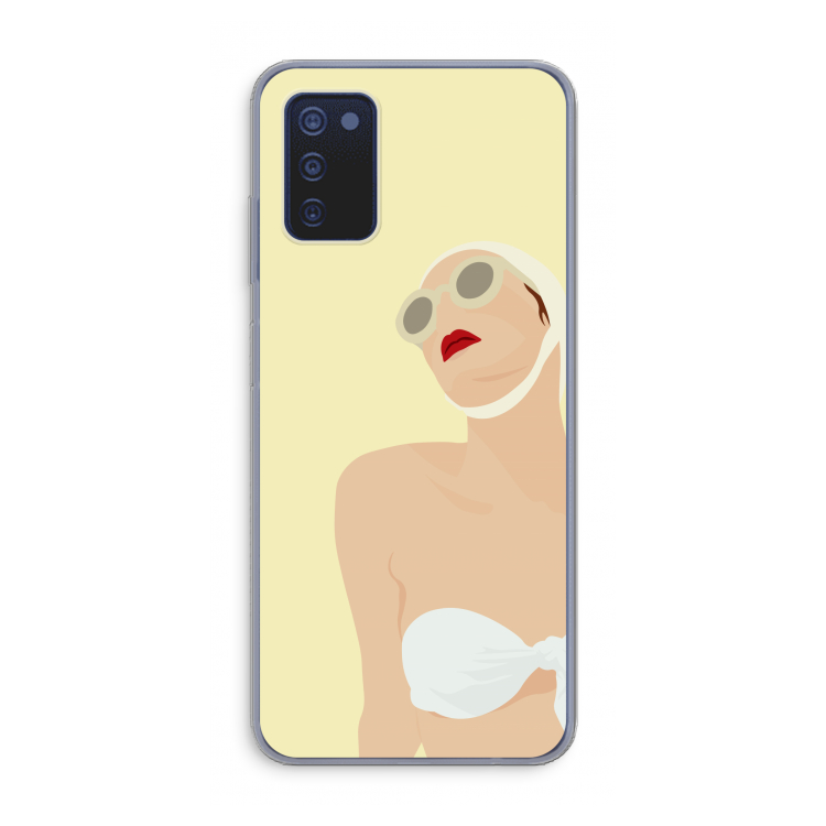 Summer: Samsung Galaxy A03s Transparant Hoesje