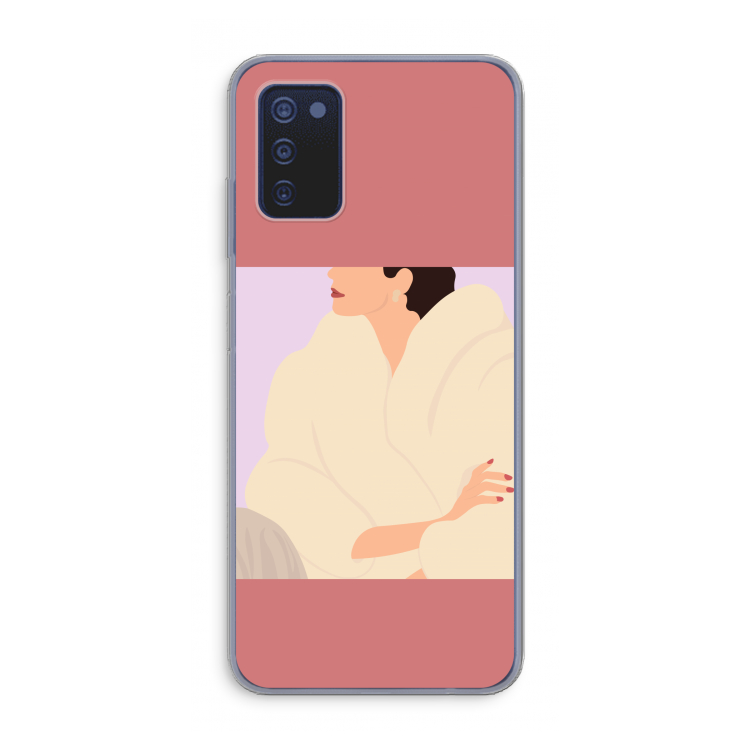 Cosy: Samsung Galaxy A03s Transparant Hoesje