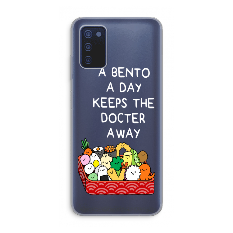 Bento a day: Samsung Galaxy A03s Transparant Hoesje