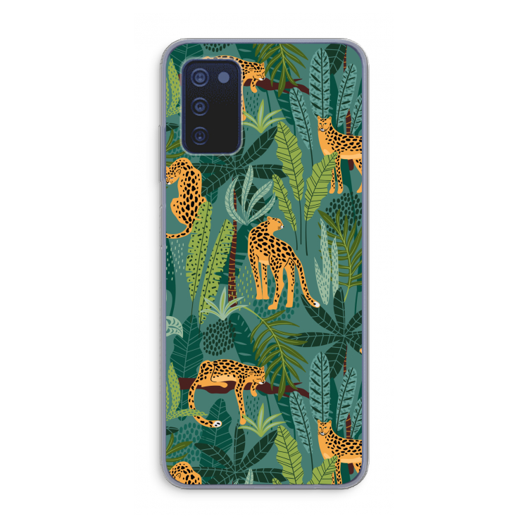 Luipaard 2: Samsung Galaxy A03s Transparant Hoesje