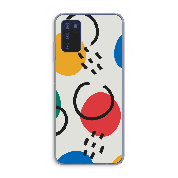 Illustratieve pop 3: Samsung Galaxy A03s Transparant Hoesje