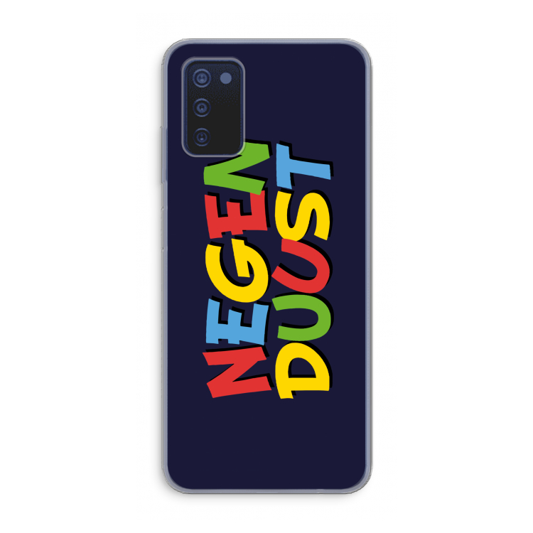 90's One: Samsung Galaxy A03s Transparant Hoesje