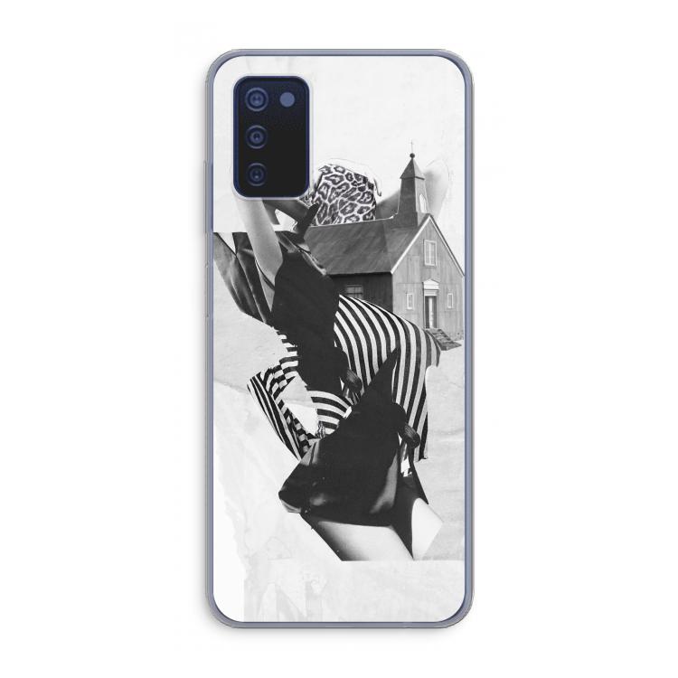 House: Samsung Galaxy A03s Transparant Hoesje