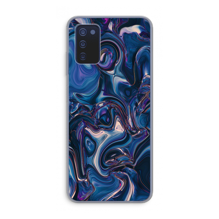 Mirrored Mirage: Samsung Galaxy A03s Transparant Hoesje