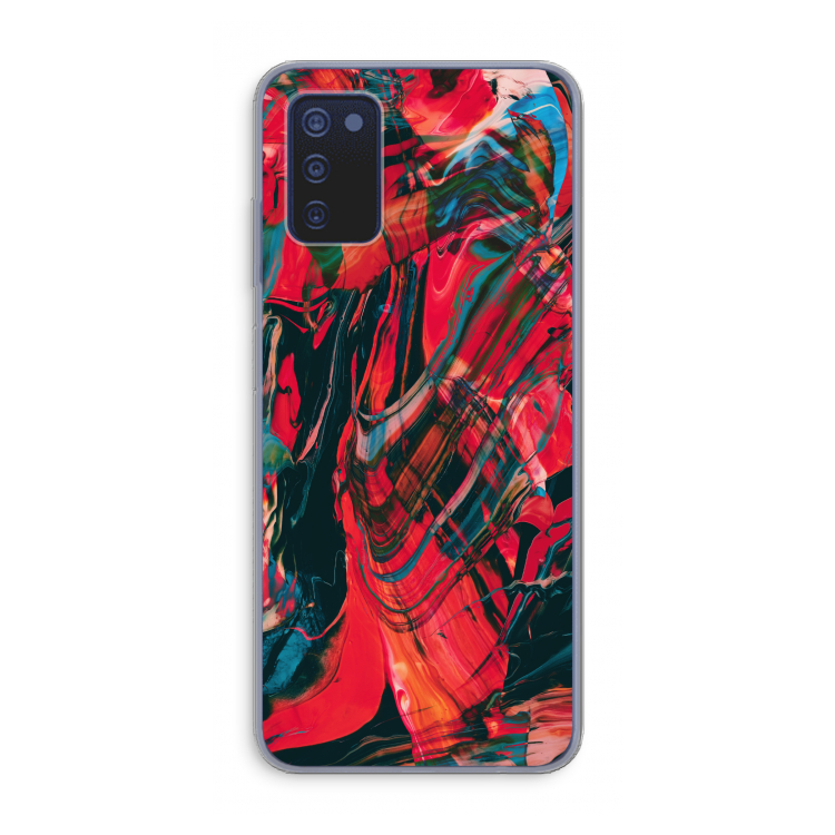 Endless Descent: Samsung Galaxy A03s Transparant Hoesje