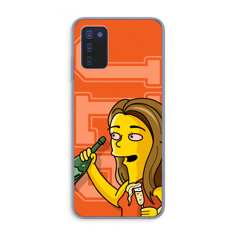 Jamie Lee Simpson: Samsung Galaxy A03s Transparant Hoesje