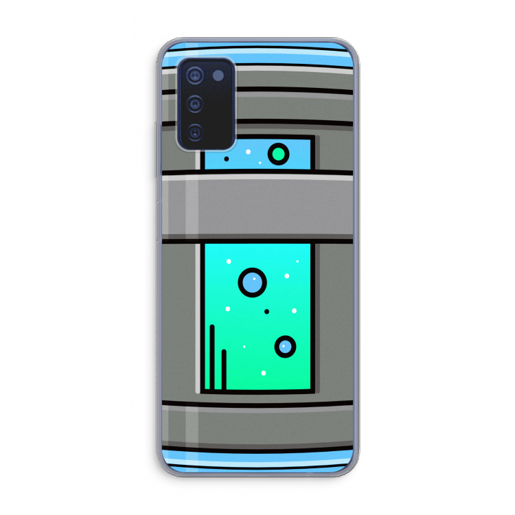 Chug Bottle: Samsung Galaxy A03s Transparant Hoesje