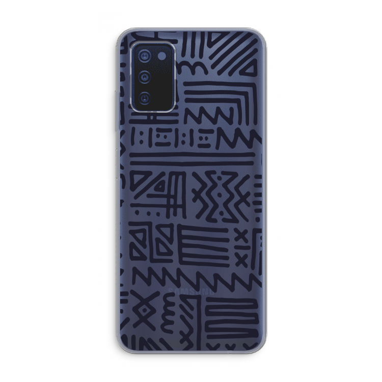 Marrakech print: Samsung Galaxy A03s Transparant Hoesje