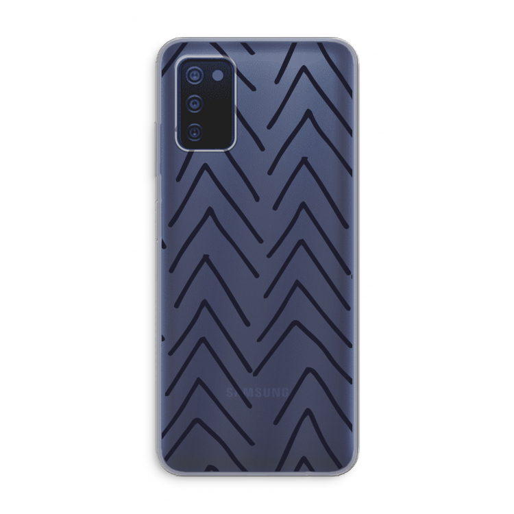 Marrakech Arrows: Samsung Galaxy A03s Transparant Hoesje