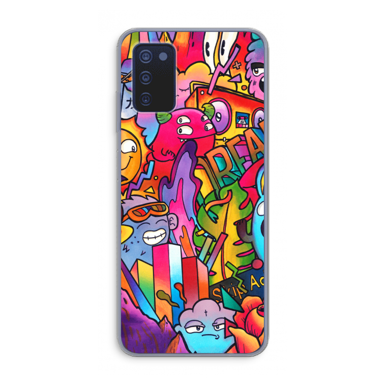 Dreams: Samsung Galaxy A03s Transparant Hoesje