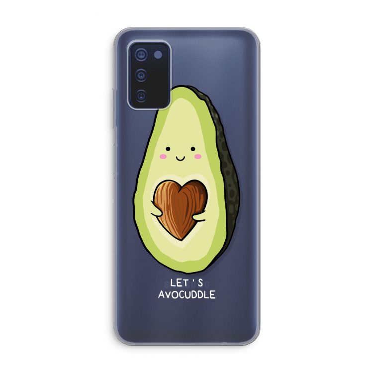 Avocuddle: Samsung Galaxy A03s Transparant Hoesje