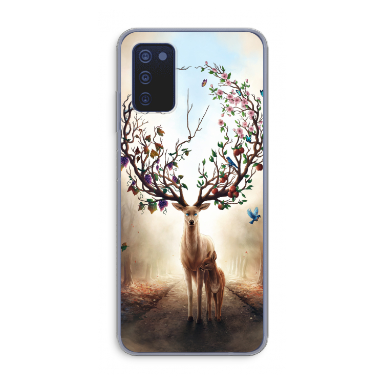 Seasons Change: Samsung Galaxy A03s Transparant Hoesje
