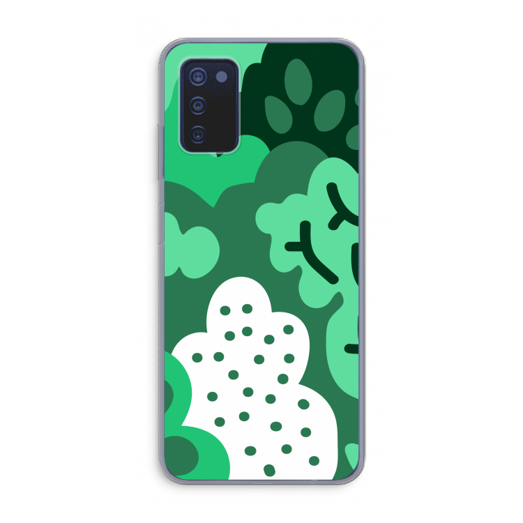 Bushes: Samsung Galaxy A03s Transparant Hoesje