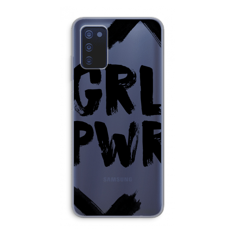 Girl Power #2: Samsung Galaxy A03s Transparant Hoesje