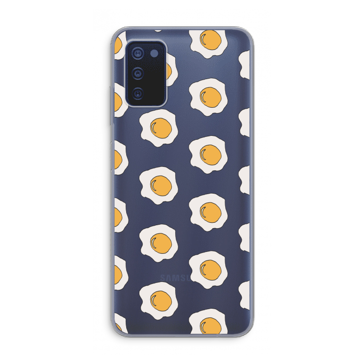 Bacon to my eggs #1: Samsung Galaxy A03s Transparant Hoesje