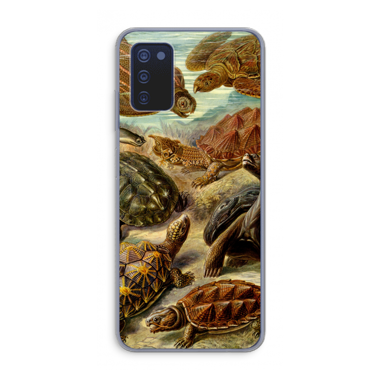 Haeckel Chelonia: Samsung Galaxy A03s Transparant Hoesje