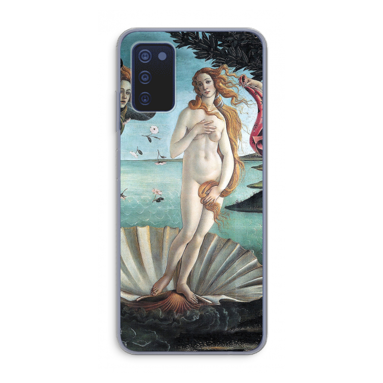 Birth Of Venus: Samsung Galaxy A03s Transparant Hoesje