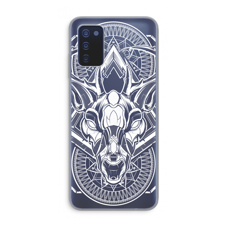 Oh Deer: Samsung Galaxy A03s Transparant Hoesje
